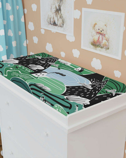 Personalized Luxury Baby Changing Pad Sleeve