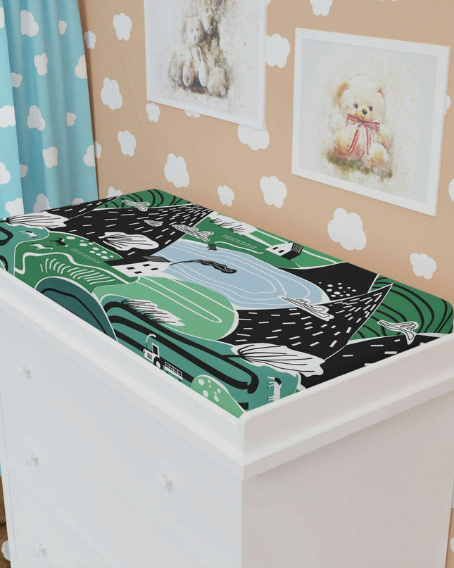 Personalized Luxury Baby Changing Pad Sleeve