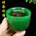 Elevate Your Tea Time: Experience the Healing Power of Jade with this Complete Kung Fu Tea Set