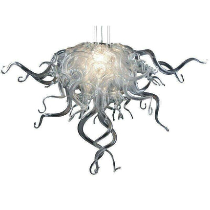 Elegant Murano Glass LED Chandelier - Contemporary Hong Kong Style for Upscale Spaces