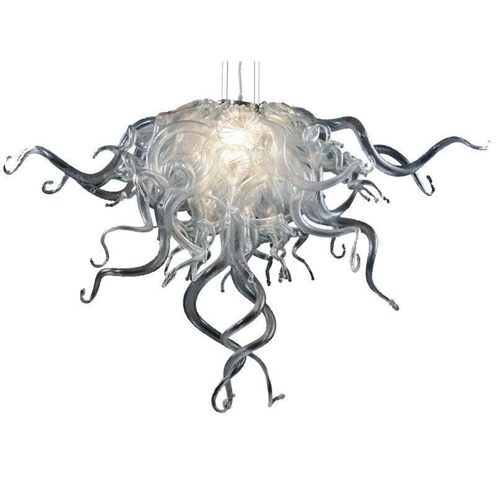 Luxurious Murano Glass Chandelier - Modern LED Hong Kong Style for Sophisticated Interiors