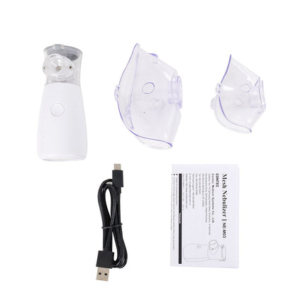 Contec Ne M03 Portable Ultrasonic Mesh Nebulizer With Two Masks Rechargeable