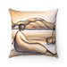 Maison d'Elite Reversible Decorative Art Pillow with Insert (2-in-1 Faux Suede)