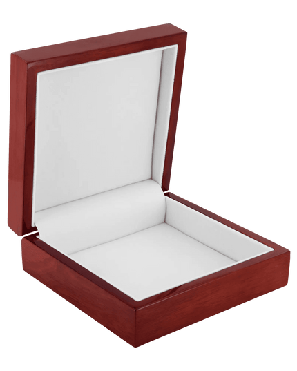 Elegant Ceramic Jewelry Organizer with Wooden Square Insert - Premium Garden Design