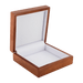 Ceramic Garden Square Wooden Jewelry Box with Elegant Design