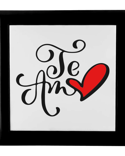 Elegant Teamo Love Wooden and Ceramic Jewelry Organizer by Maison d'Elite