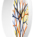 Elite Coral Wooden Frame Wall Clock