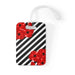 Elite Floral Waterproof Luggage Tag with Personalization Option