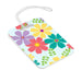 Floral Elegance Luggage Tag: Personalized Travel Essential