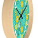 Elegant Blossom Wooden Wall Clock