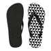 Elite Geometric Printed Flip-Flops for Fashionable Steps