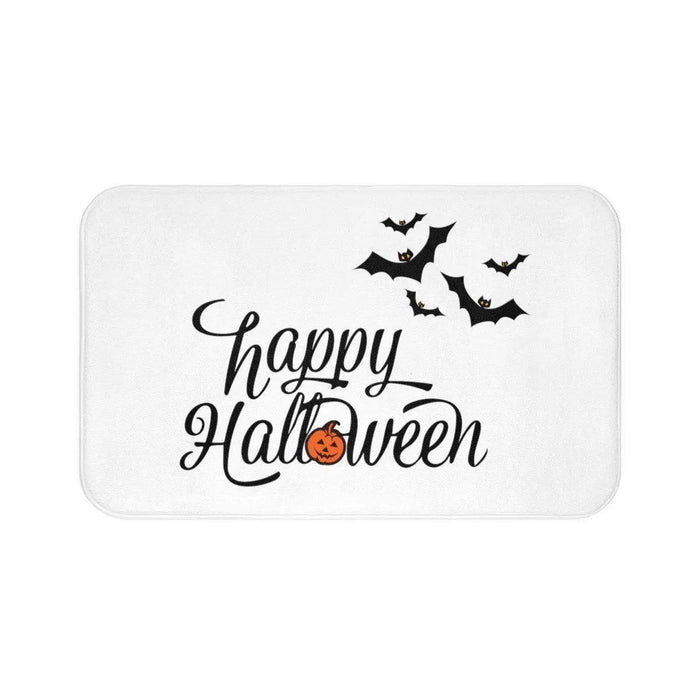 Elegant Haunted Halloween Memory Foam Bath Mat