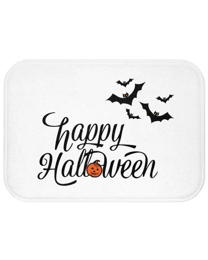 Elegant Haunted Halloween Memory Foam Bath Mat