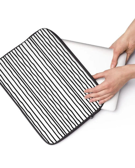 Chic Tech Shield: Maison d'Elite Laptop Sleeves