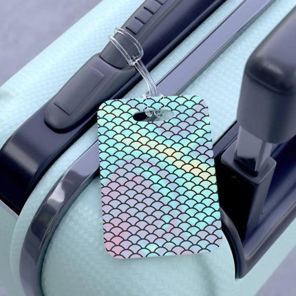 Customizable Mermaid Adventure Luggage Tag - Unique Bag Identifier