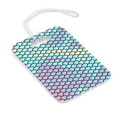 Customizable Mermaid Adventure Luggage Tag - Unique Bag Identifier