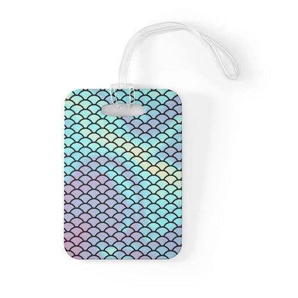 Customizable Mermaid Adventure Luggage Tag - Unique Bag Identifier