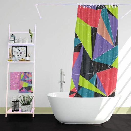 Maison d'Elite modern contemporary Shower Curtain