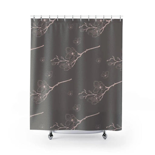 Modern Elegance Polyester Bathroom Shower Curtain