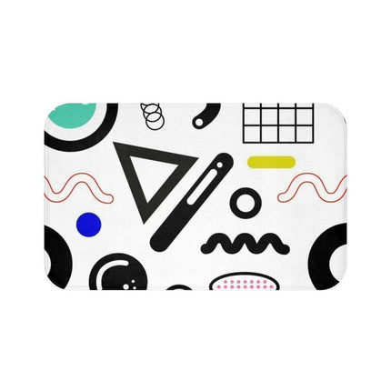 Children's Luxurious Memory Foam Bath Mat Set: Style and Comfort for Chic Bathrooms