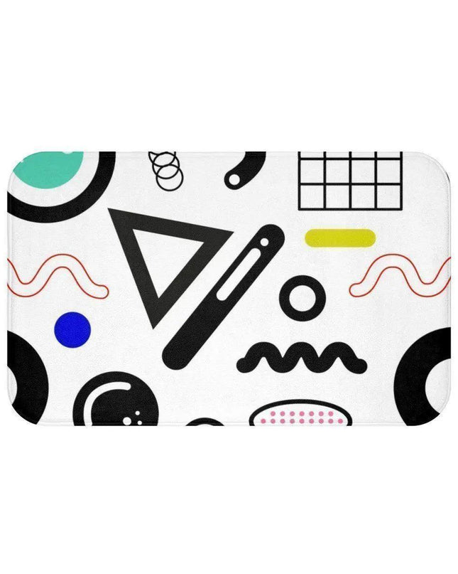 Children's Luxurious Memory Foam Bath Mat Set: Style and Comfort for Chic Bathrooms