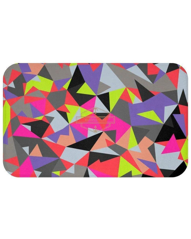 Plush Memory Foam Bath Mat with Non-Slip Backing