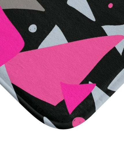 Elegant Retro Geometric Memory Foam Bath Mat