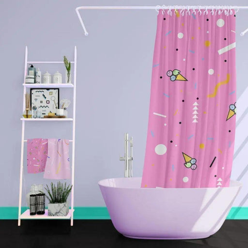 Contemporary Elegance Shower Curtain with Premium Features