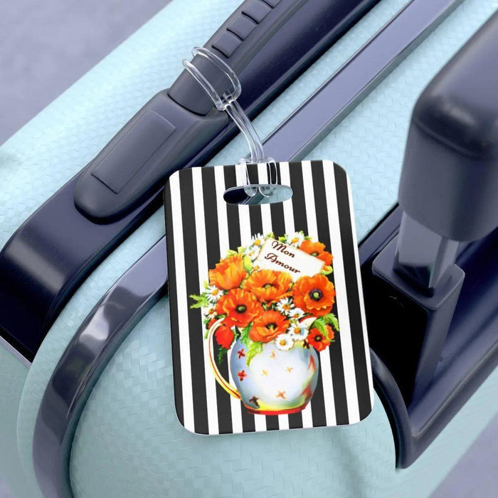 Mon Amour Custom Bag Tag for Easy Luggage Identification