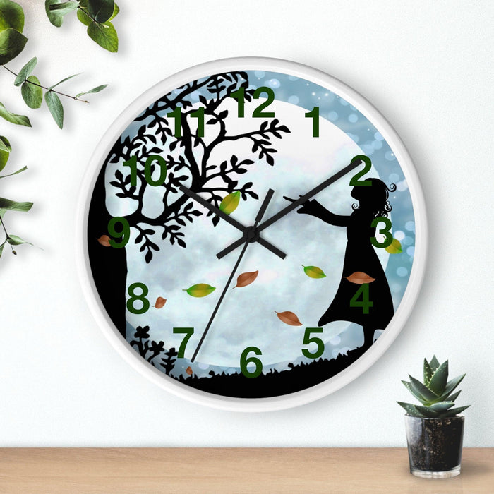 Moonlit Elegance Business Wall Clock