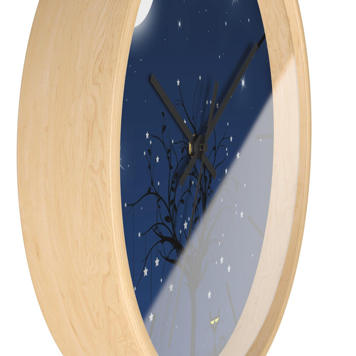 Elite Moonlight Wooden Wall Clock by Maison d'Elite