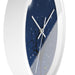 Moonlit Elegance Wooden Wall Clock from Maison d'Elite