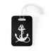 Nautical Anchor Print Bag Tag: Customized Essential for Travel by Elite Home