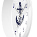 Elegant Nautical-Inspired Wooden Clock - Premium Timepiece by Maison d'Elite