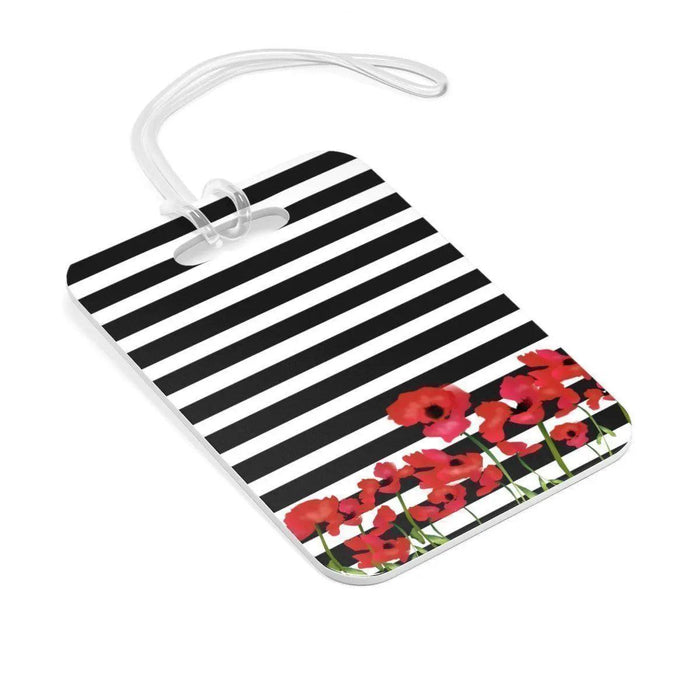 Colorful Pansy Bag Tag Bundle with Personalization Choices