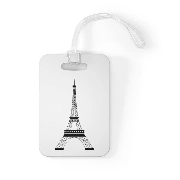 Elite Parisian Traveler's Customizable Luggage Tag