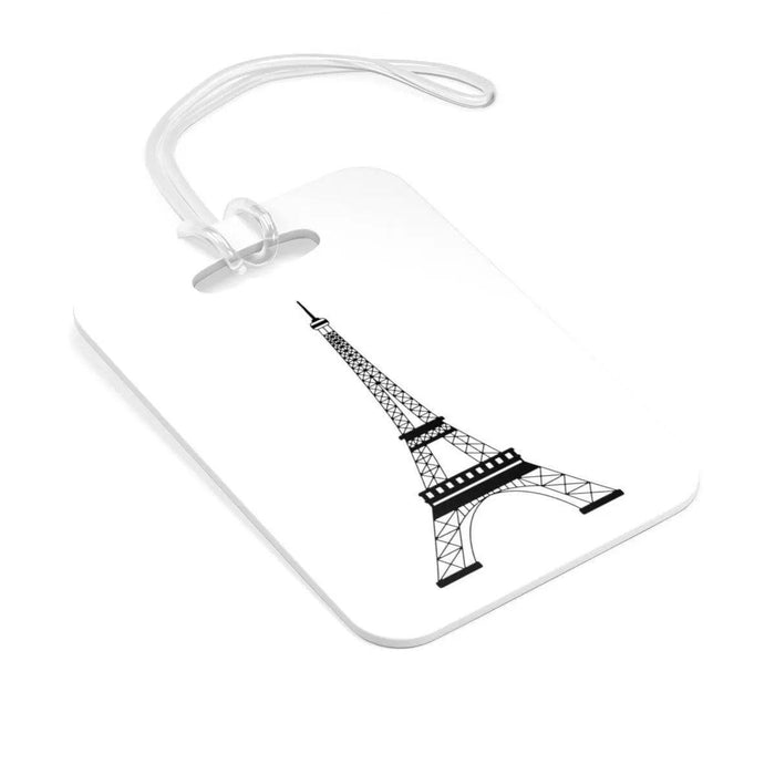 Elite Parisian Traveler's Customizable Luggage Tag