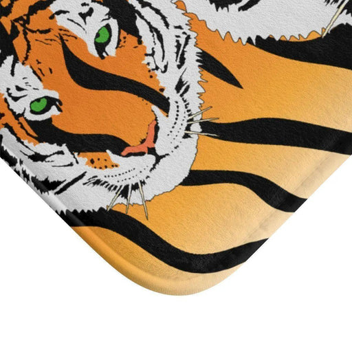 Tiger Safari Memory Foam Bath Mat - Plush Comfort and Anti-Slip Design by Elite Maison