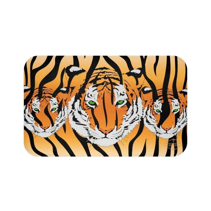 Maison d'Elite Safari Tiger premium memory foam Bath Mat | kids - Très Elite