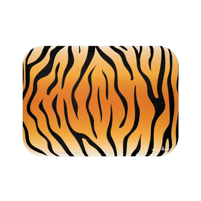 Elite Safari Tiger Memory Foam Bath Mat - Microfiber Premium Quality