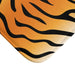 Safari Tiger Stripe Plush Memory Foam Bathroom Mat - Soft Microfiber Rug