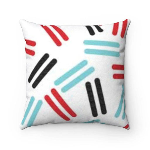 Elite Maison Striped Decorative Pillowcase with Reversible 2-in-1 Design