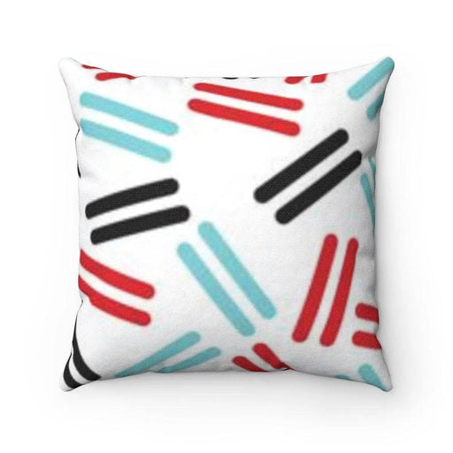 Elite Maison Striped Decorative Pillowcase with Reversible 2-in-1 Design