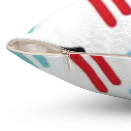 Reversible Striped Pillowcase for Home Décor by Maison d'Elite