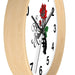 Elite Love Wooden Wall Clock