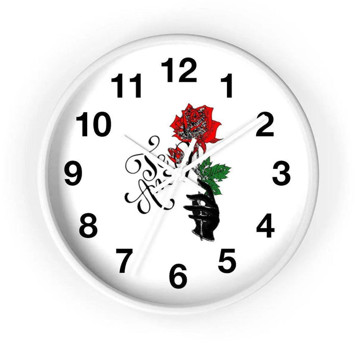 Personalized Premium Love Wooden Wall Clock - Elegant Frame Variations