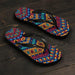 Chic Tribal Summer Flip-Flops