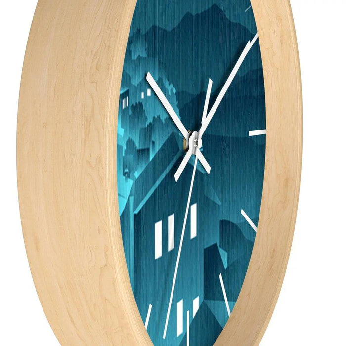 Elite Tuscany Wooden Frame Wall Clock