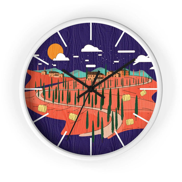 Elite Tuscany Wooden Wall Clock by Maison d'Elite