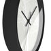 Winter Elegance Wooden Wall Clock - Sophisticated Timepiece for Luxurious Interiors
